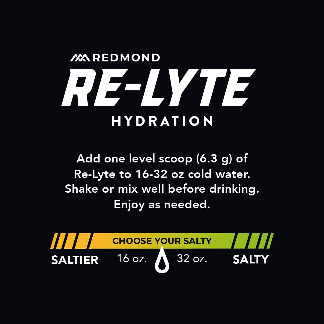 REDMOND Re-Lyte Hydration Electrolyte Powder Drink Mix Variety (7 Stick Packs)