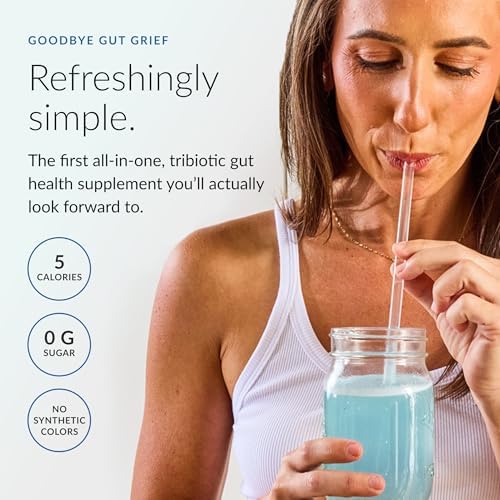 BEAM Biotic Bundle, Probiotics for Women – Gut Health & Digestive Health Powder with Pre, Pro & Postbiotics + Glutathione, Daily Probiotic Drink for Bloating Relief & Gut Balance