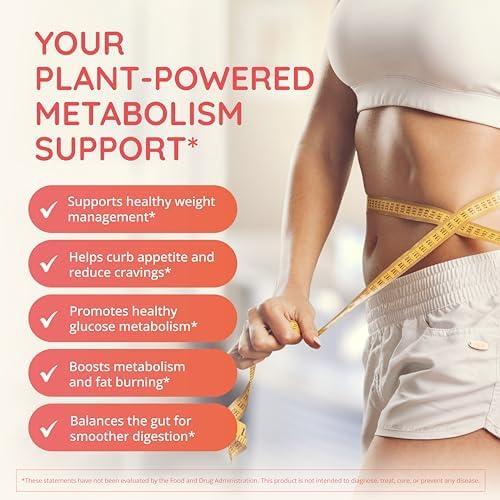 Happy Healthy Hippie Lighten Up Weightloss Supplement (Metabolaid™ + Chromium) & Be Grounded Stress Relief Supplements