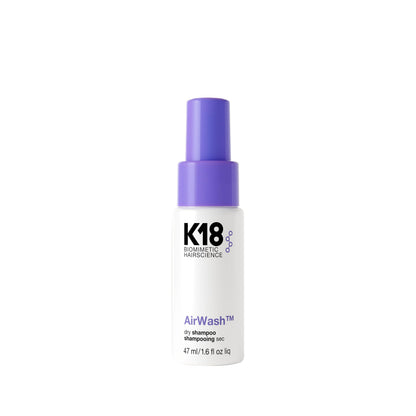 K18 AirWash™ Dry Shampoo, Non-Aerosol, Balances Scalp & Controls Excess Oil Production, 1.6 Fl Oz