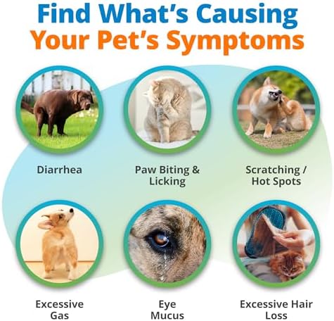 5Strands Raw & Fresh Pet Food Intolerance & Nutritional Imbalance Test, At Home Hair Analysis for Dogs & Cats, Identify Dietary Stressors & Nutrient Gaps, Results in 4 Days