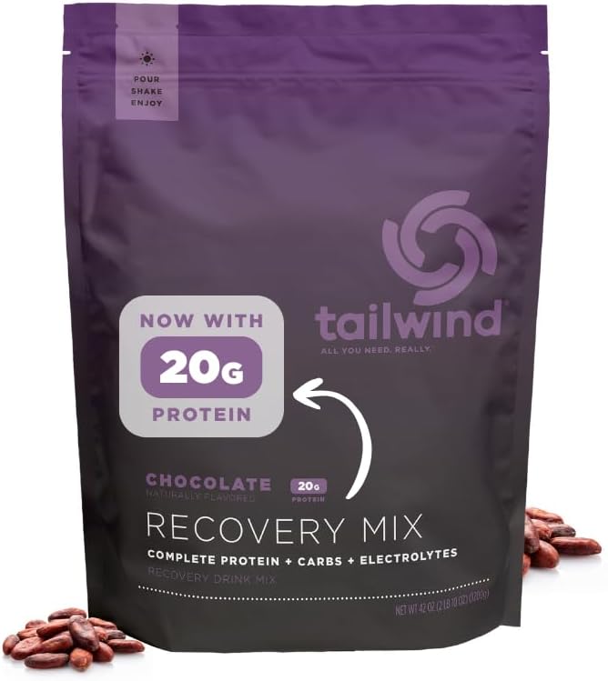 Tailwind Nutrition Recovery Mix, Chocolate, 20-Serving Bag