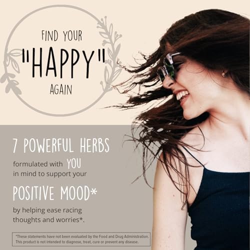 Happy Healthy Hippie Joy-Filled with Saffron Mood Support Supplement & Joy-Filled Mood Support Supplement