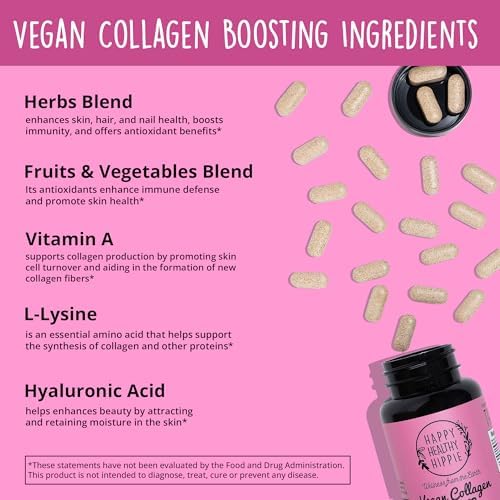 Vaginal Probiotics for Women & Vegan Collagen Builder Collagen Pills