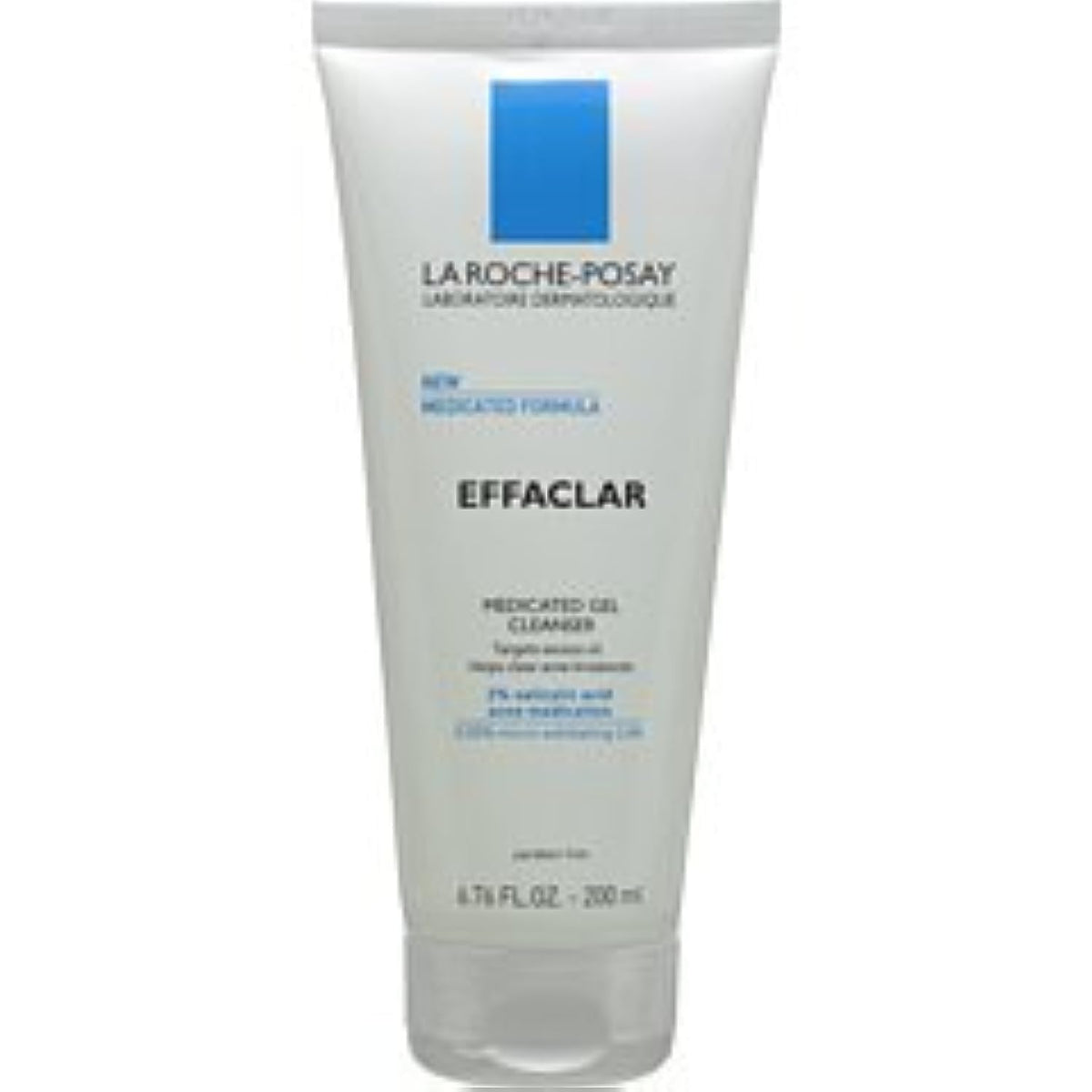 Suplement ​La Roche-Posay Effaclar Medicated Gel Cleanser,2% Salicylic Acid Cleanser + LHA + Glycerin,Foaming Acne Face Wash,Helps Clear & Prevent Acne Breakouts, VelvetGlow USA
