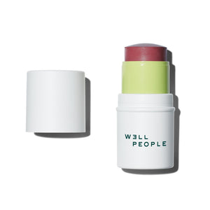 Suplement ​Well People Supernatural Stick Multi-Use Blush, Creamy, Hydrating Blush Stick For A Pop Of Color, Multi-use, Vegan & Cruelty-free, Pomegranate - VelvetGlow USA