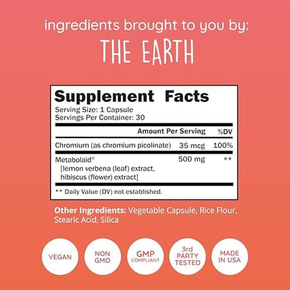 Happy Healthy Hippie Lighten Up Weightloss Supplement (Metabolaid™ + Chromium) & Go with The Flow Hormone Balance