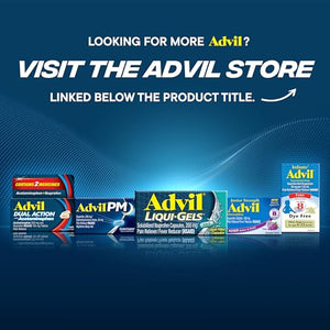 Advil Liqui-Gels Pain Reliever and Fever Reducer, Pain Medicine for Adults with Ibuprofen 200mg for Headache, Backache, Menstrual Pain and Joint Pain Relief - 200 Capsules, Advil PM Ibuprofen - 2 Ct AdvilBuy Supplements Australia