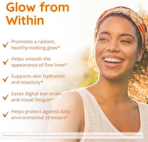 Happy Healthy Hippie Joy-Filled with Saffron Mood Support Supplement & Glow for It Astaxathin Supplement
