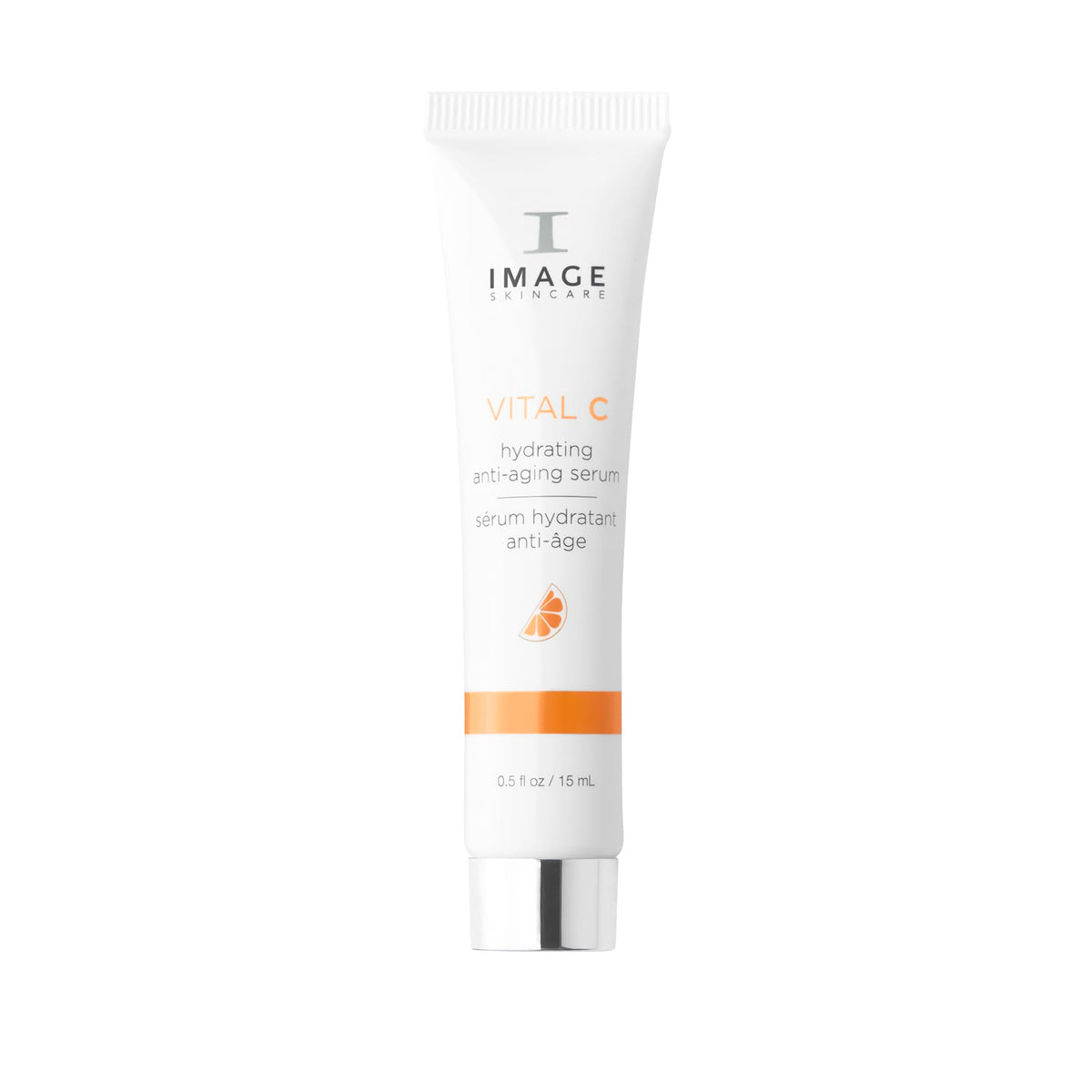 Suplement ​IMAGE Skincare, VITAL C Hydrating Anti-Aging Serum, with Potent Vitamin C to Brighten, Tone and Smooth Appearance of Wrinkles, Sample Size 0.5 fl oz - VelvetGlow USA