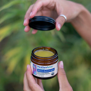 Motherlove Mom's Bottom Balm (1 oz) Organic Herbal Salve w/Witch Hazel for Bottoms During Pregnancy & Postpartum —Non-GMO Ointment MotherloveBuy Supplements Australia