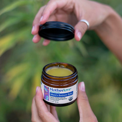 Motherlove Mom's Bottom Balm (1 oz) Organic Herbal Salve w/Witch Hazel for Bottoms During Pregnancy & Postpartum —Non-GMO Ointment MotherloveBuy Supplements Australia