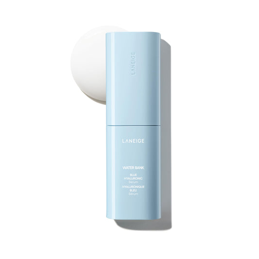 LANEIGE Water Bank Blue Hyaluronic Serum: Hydrating Face Serum with Peptide & Green Tea Enzyme to Improve Skin Firmness & Radiance
