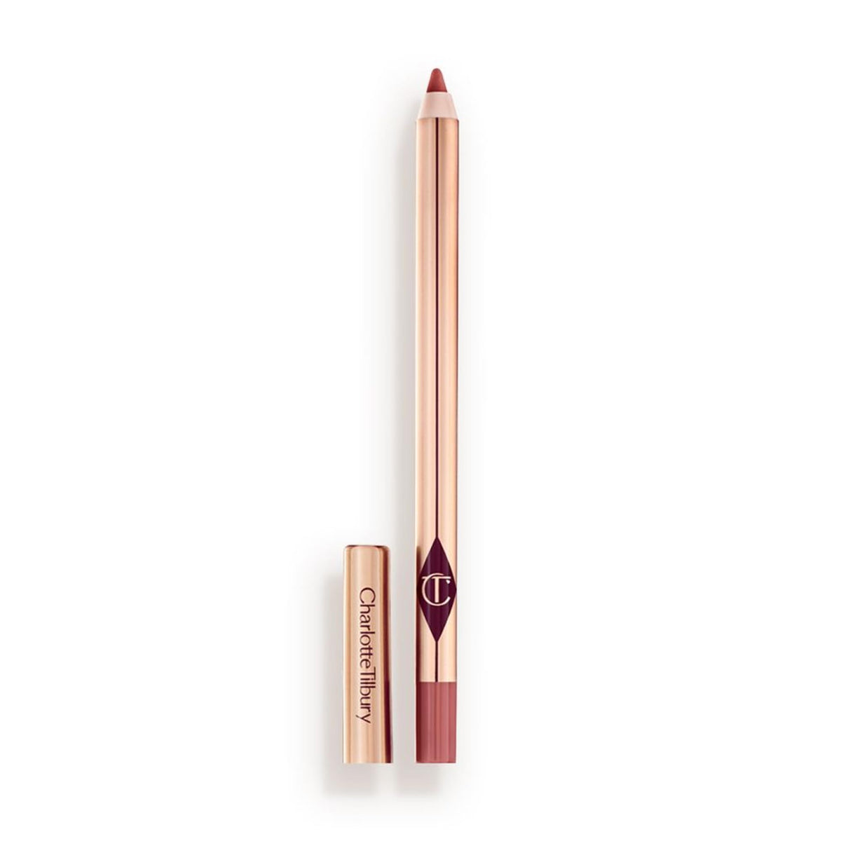 Suplement ​Charlotte Tilbury Lip Cheat Lip Liner Pencil - Creamy Fuller-Looking Lip Pencil with Jojoba Oil & Hyaluronic Acid - Waterproof, Smudge-Proof & Transfer-Proof - 6H Wear - Pillow Talk Medium - VelvetGlow USA