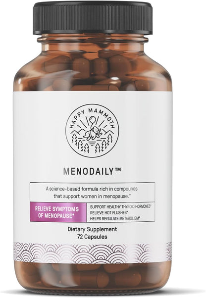 Happy Mammoth MenoDaily for Menopause, Hair, Skin, and Metabolism