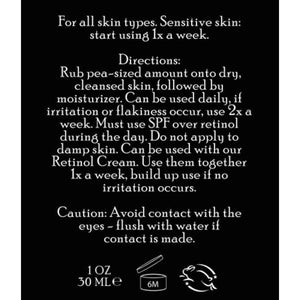 Brickell Men's Retinol Skin Care Serum Treatment For Firming Face Lines & Eye Wrinkles, Deep Hydrating Facial Serum For Anti-Aging, With Retinol, Aloe,