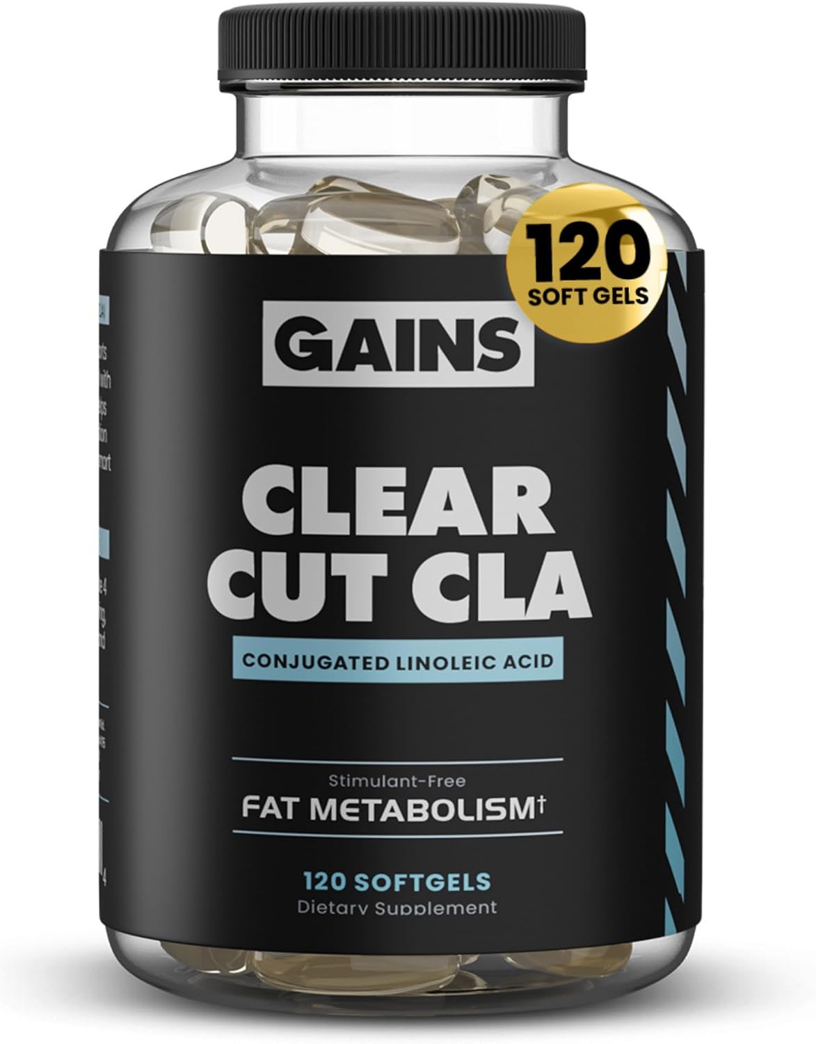 Gains in Bulk Clear Cut CLA 1000mg, 30 Servings