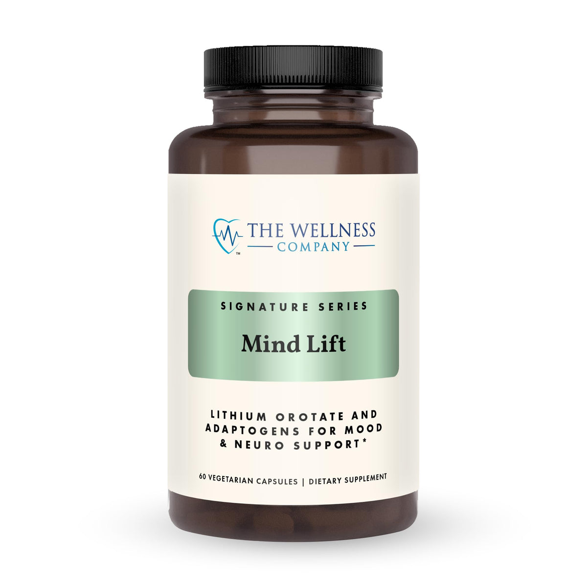 Mind Lift – Lithium, Ashwagandha, DHA & GABA for Mood & Stress, 120ct