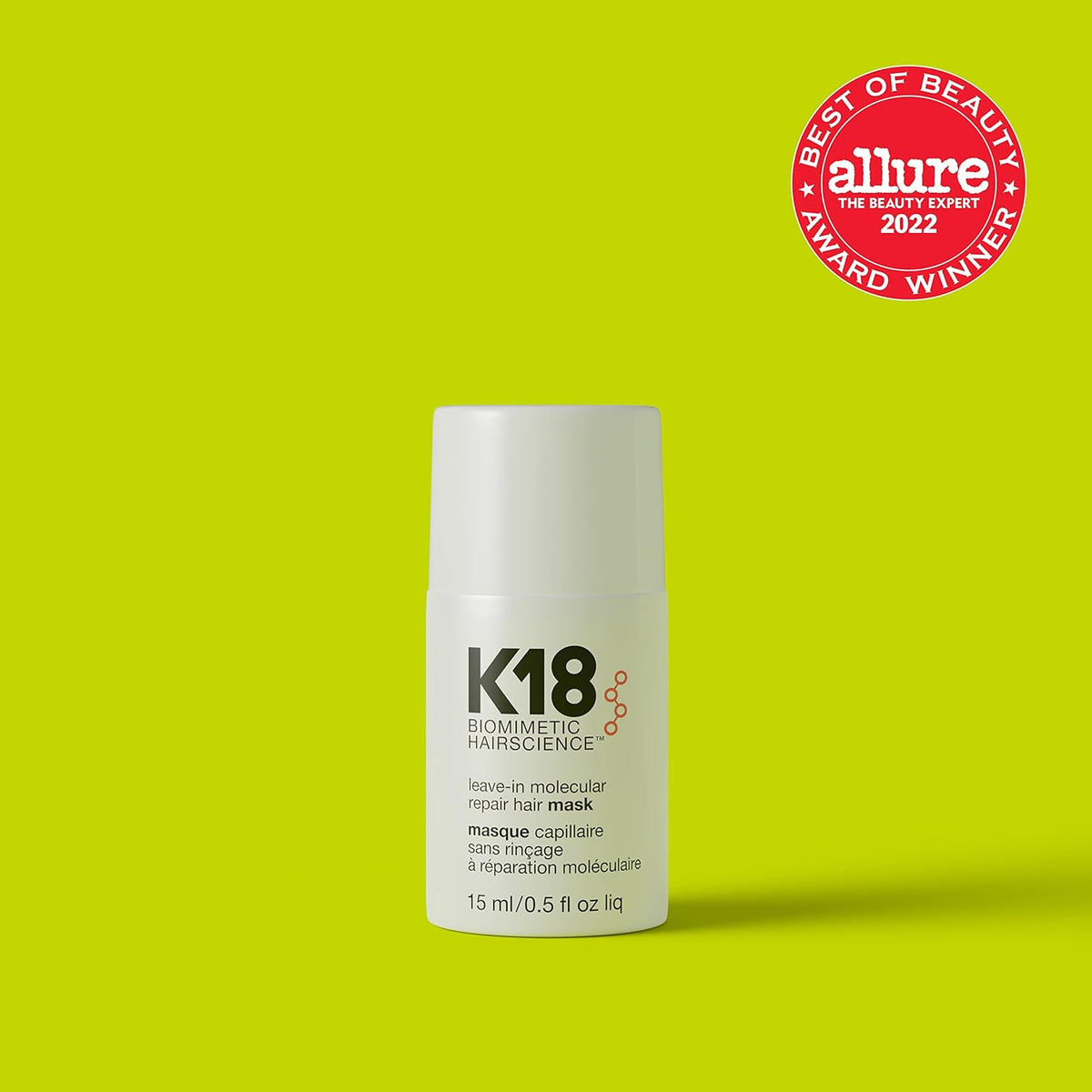 K18 Hair Repair Kit - Hair Mask (15ml) and Detox Shampoo (8.5 oz)