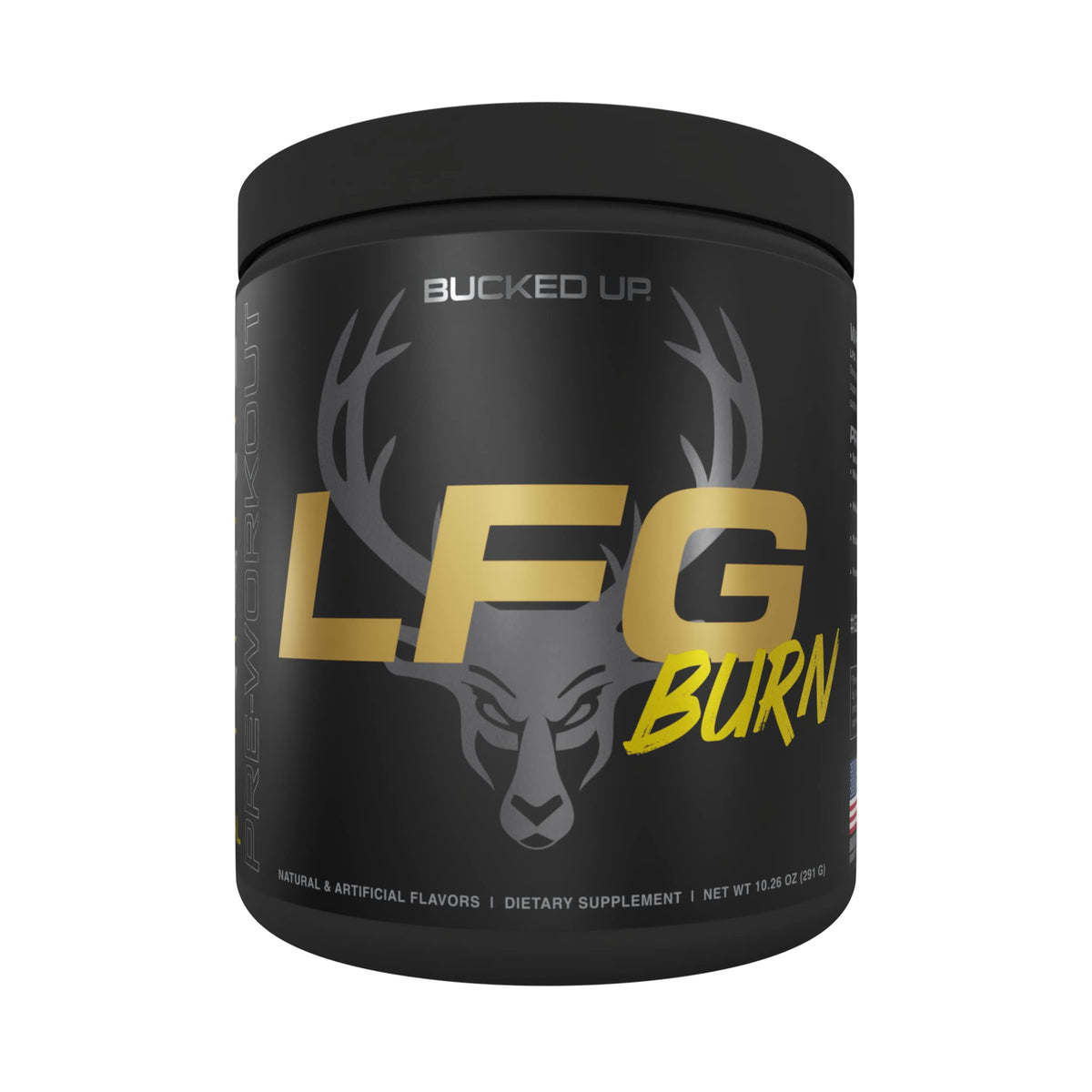 Bucked Up LFG Pre Workout - Supplement Powder for Energy, Pump, Endurance and Burn (30 Servings) (Berry)