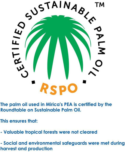 Mirica® - Pea (Palmitoylethanolamide) and Luteolin - Immune & Nervous System Support Supplement - 60 ct