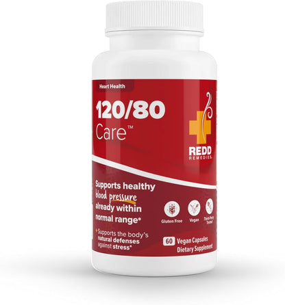 Redd Remedies 120/80 Care, 60 Capsules, and MenoWise, 60 Capsules