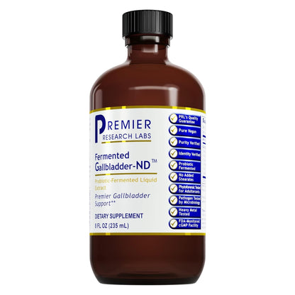 Premier Research Labs Fermented Gallbladder-ND - Gallbladder Cleanse, Milk Thistle and Artichoke Extract, Milk Thistle Liquid Drops, Tincture Supplement with Antioxidants, Turmeric - 8 Fl Oz Bottle Premier Research LabsBuy Supplements Australia