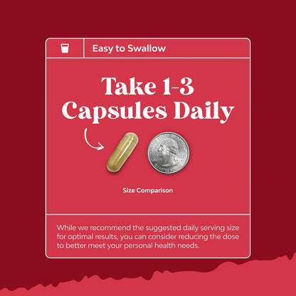 Advanced Pomegranate Extract Capsules - Powerful Antioxidant & Healthy Heart Support - Easy To Swallow Pomegranate Supplement - Superfood for Energy & Gut Health Support - Third Party Tested - 60 Ct