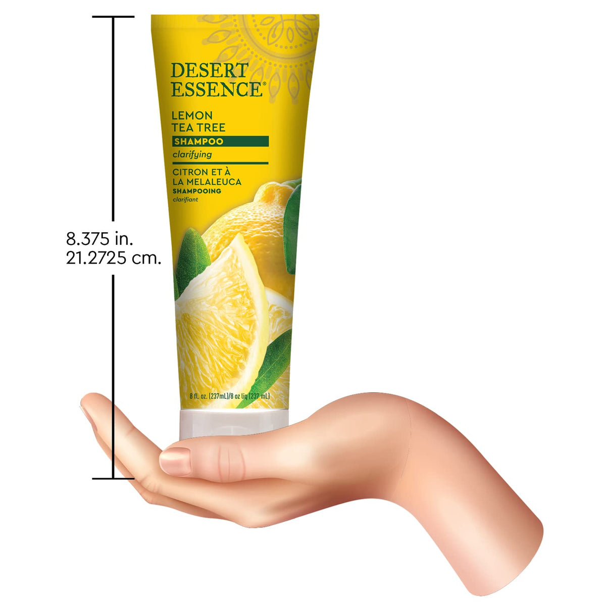 Desert Essence Tea Tree Replenishing Shampoo with Peppermint, 12.7 oz