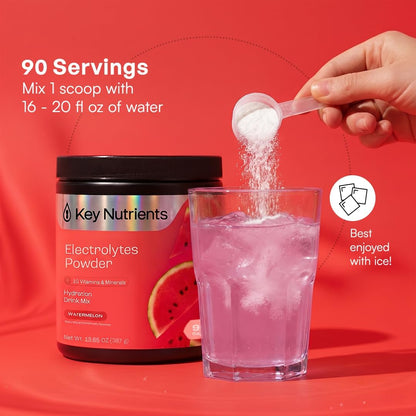 KEY NUTRIENTS Electrolytes Bundle, Watermelon 90 + Variety 20Ct