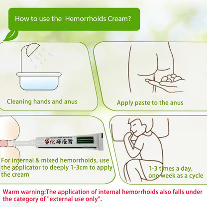 BONIORRI Hemorrhoid & Fissure Relief Cream – Maximum Strength Hemorrhoid Cream, Herbs Fast Acting Ingredients. (0.7 oz Total) BONIORRIBuy Supplements Australia