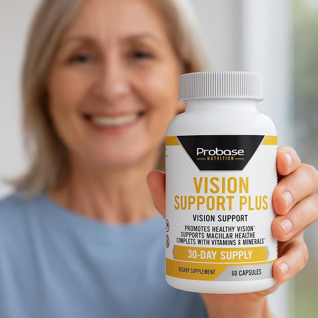 Probase Nutrition Vision Support Plus 60 Capsules 30-Day Supply