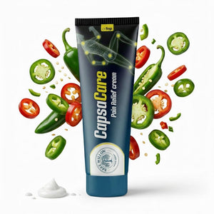 CapsaCare Cream with Capsaicin 0.125% & Magnesium, NeuroSoothe Blend with Arnica, Glucosamine, Menthol & Aloe, Fragrance Free, Non Greasy, Hydrating Topical Skin Cream for Men and Women, 100g (1 Pack) Bare WillowBuy Supplements Australia