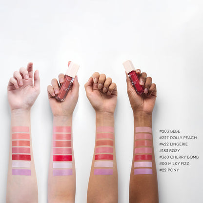 HERA Reflection Liquid Blush #360 Cherry Bomb 7.5g – Glass Skin Glow, Hydrating Serum Formula with 70% Skincare Ingredients, Buildable Radiance, Sheer Color, Korean Makeup