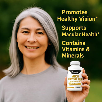 Probase Nutrition Vision Support Plus 60 Capsules 30-Day Supply
