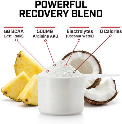 Type Zero Ultra Clean Vegan BCAA Powder + Electrolytes Tropical Fruit Punch | 6g Per Serving, 2:1:1 Sugar-Free, No Sucralose, BCAAs Amino Acids Supplement, After Workout Drink, 30 Servings