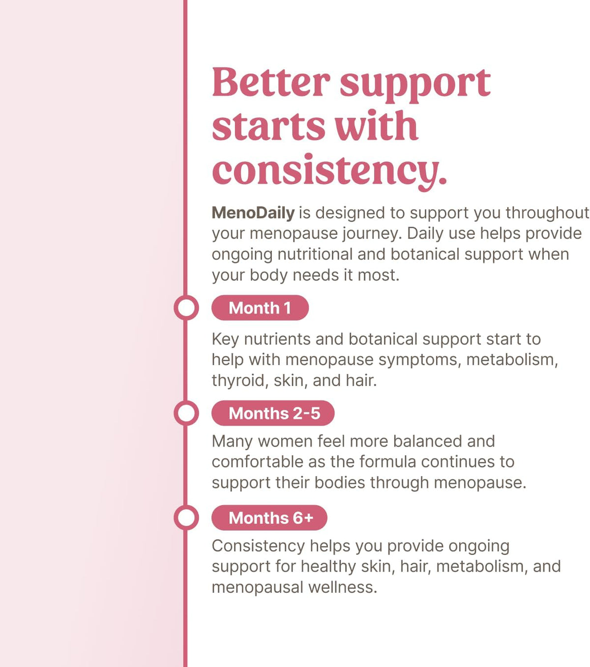 Happy Mammoth MenoDaily for Menopause, Hair, Skin, and Metabolism