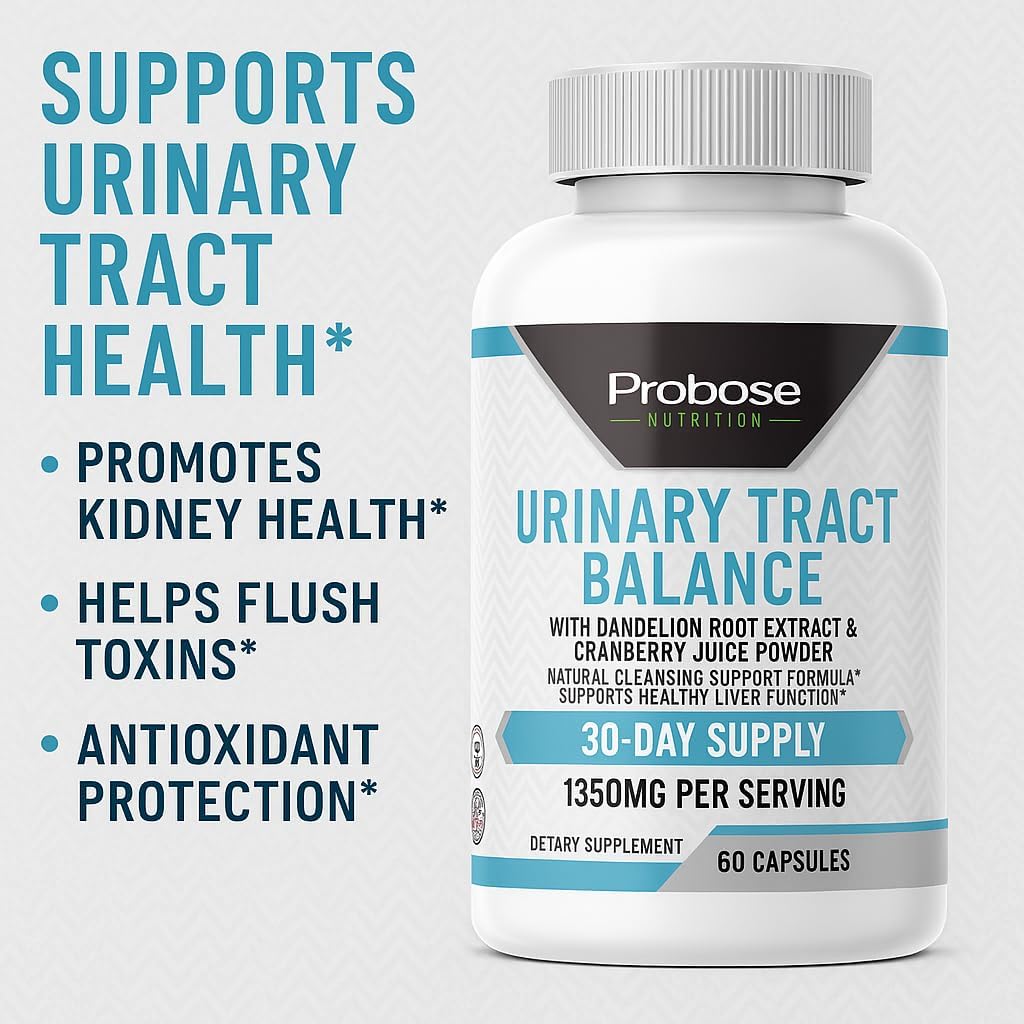 Probase Nutrition Urinary Tract Balance 60 Capsules 30-Day Supply