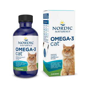 Nordic Naturals Omega-3 Cat, Unflavored - 2 oz - 304 mg Omega-3 Per One mL - Fish Oil for Cats with EPA & DHA - Promotes Heart, Skin, Coat, & Immune Health - Non-GMO Nordic NaturalsBuy Supplements Australia