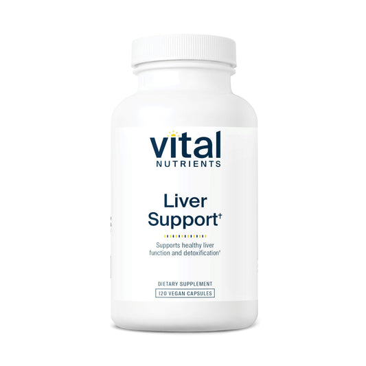 Vital Nutrients Liver Support Milk Thistle and Curcumin - Vegan Supplement - Herbal Combination to Support Healthy Liver Function