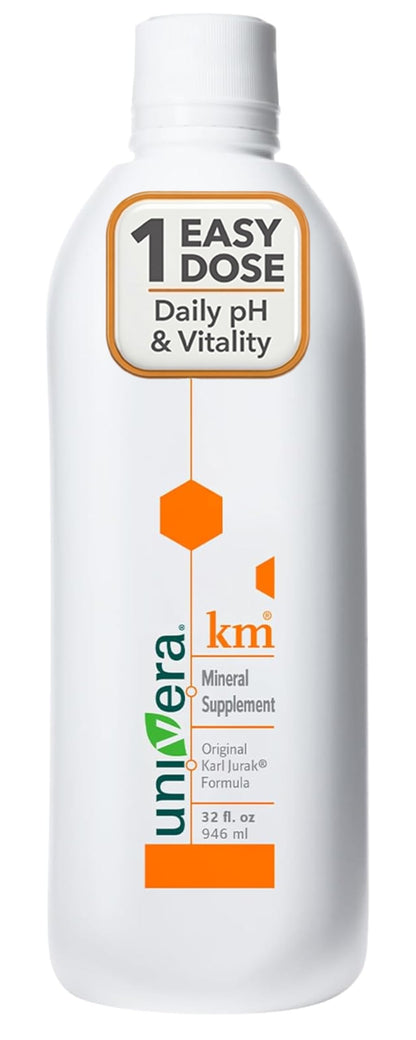 Univera km Liquid Potassium Supplement, pH Balance, Digestion Support, Mineral Supplements with Magnesium, Original Karl Jurak Formula, 32 fl oz (30-Day Supply) Univera buy supplements Au