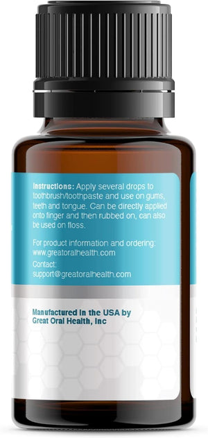 Suplement ​OraRestore Bad Breath Treatment for Adults Halitosis: Dentist Formulated Oral Rinse Concentrate Tooth Oil Liquid Toothpaste, Fresh Breath Mouthwash for Dry Mouth - VelvetGlow USA