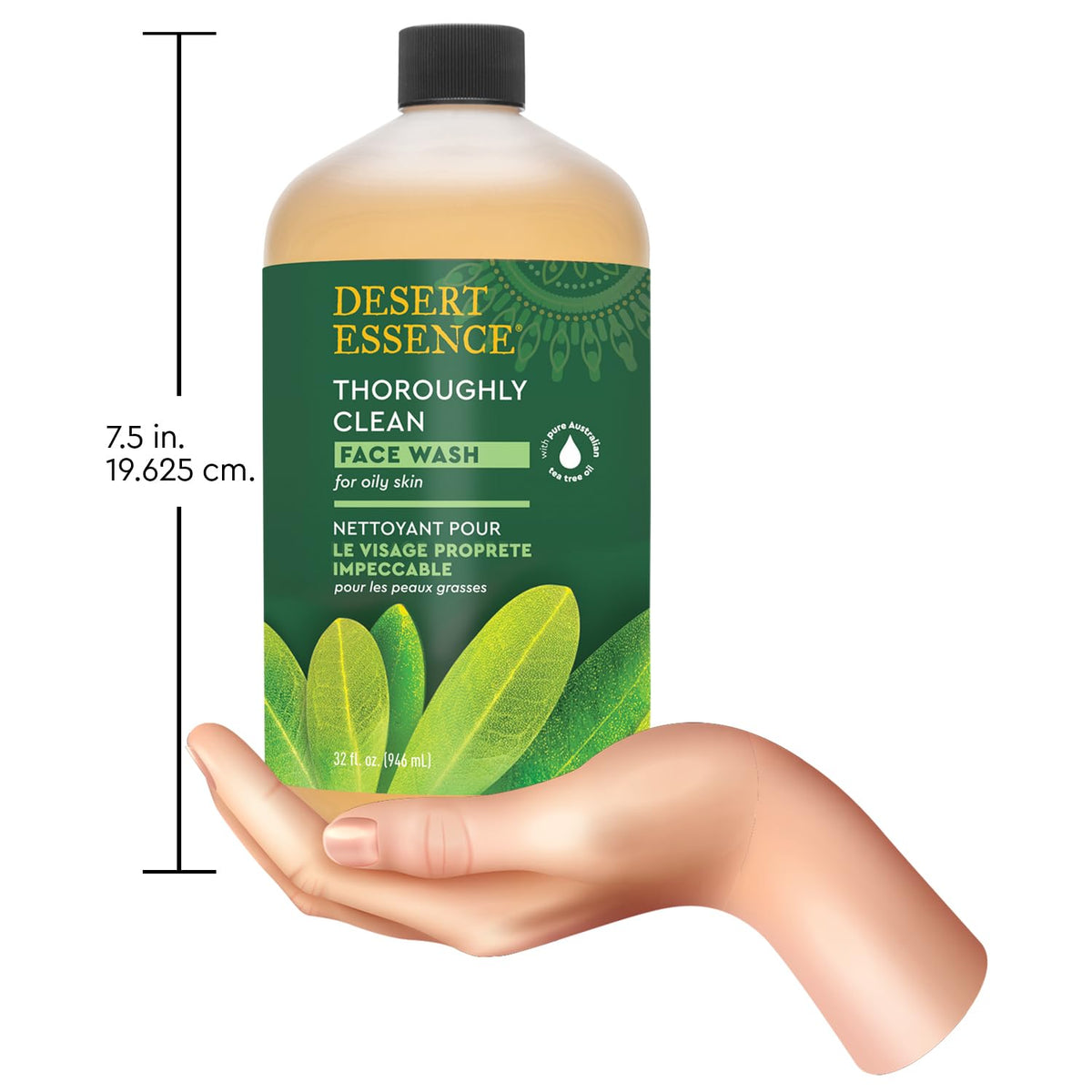 Desert Essence Thoroughly Clean Face Wash, Tea Tree Oil, 8.5 fl oz