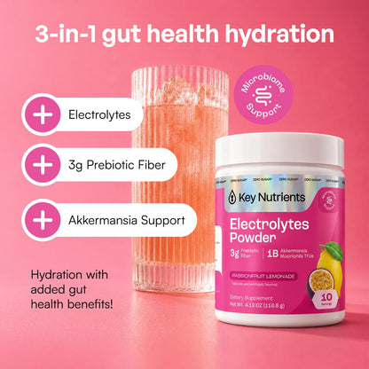 KEY NUTRIENTS Multivitamin Electrolyte Packets, No Sugar Variety Pack, 10Ct