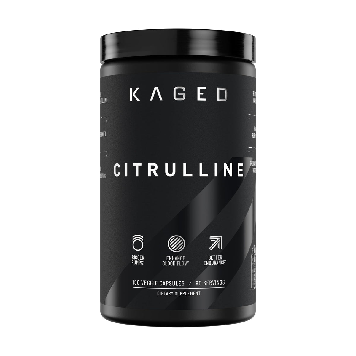 Kaged L-Citrulline Powder | Nitric Oxide Booster | Enhanced Pumps | Improve Muscle Vascularity | Supplements for Men & Women | Unflavored | 100 Servings