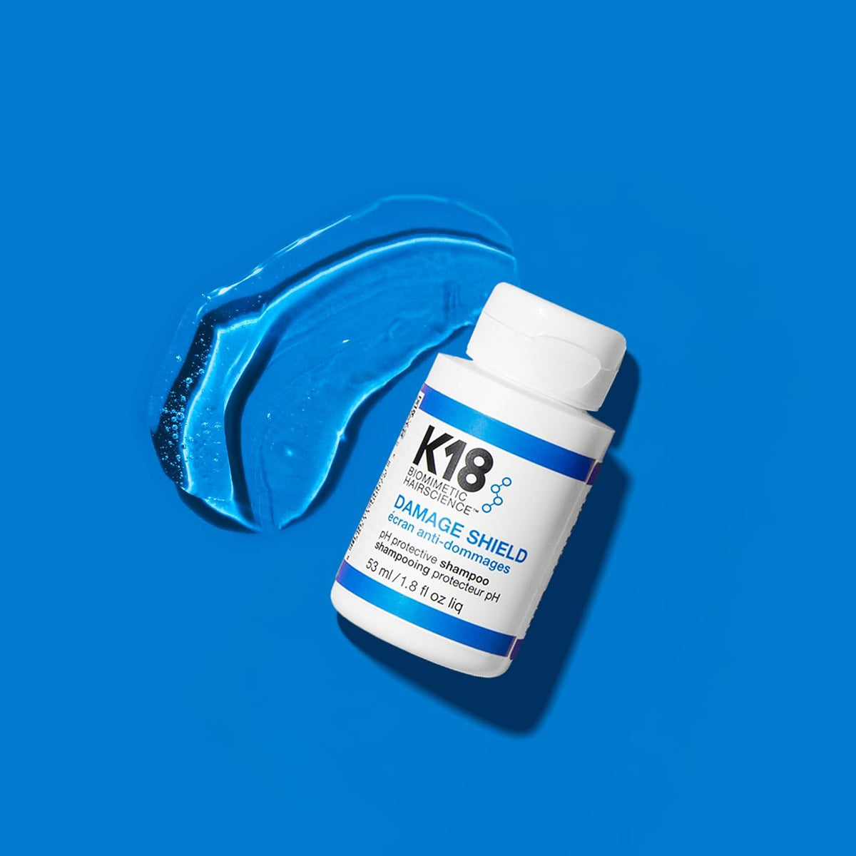 K18 Damage Shield Shampoo & Conditioner, Smoothing & Protective from Environmental Stressors, Maintains Hair Health, 1.8 Fl Oz x2