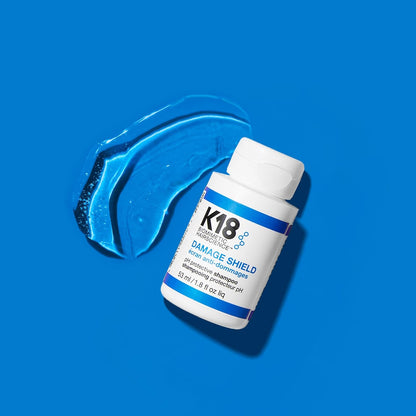 K18 Damage Shield Shampoo & Conditioner, Smoothing & Protective from Environmental Stressors, Maintains Hair Health, 1.8 Fl Oz x2
