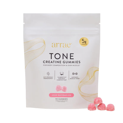 Creatine Gummies for Women, Muscle & Strength, No Bloat, Mixed Berry, 90 ct