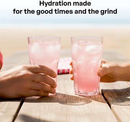 KEY NUTRIENTS Electrolytes Powder Bundle, Fresh Pink Lemonade 90 Servings Jar + Sweet Cherry Pom 90 Servings Jar, Sugar Free Hydration Drink Mix with Vitamins & Minerals, No Calories