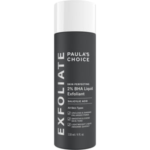 Paulas Choice--SKIN PERFECTING 2% BHA Liquid Salicylic Acid Exfoliant--Facial Exfoliant for Blackheads, Enlarged Pores, Wrinkles & Fine Lines, 4 oz Bottle Paula's ChoiceBuy Supplements Australia